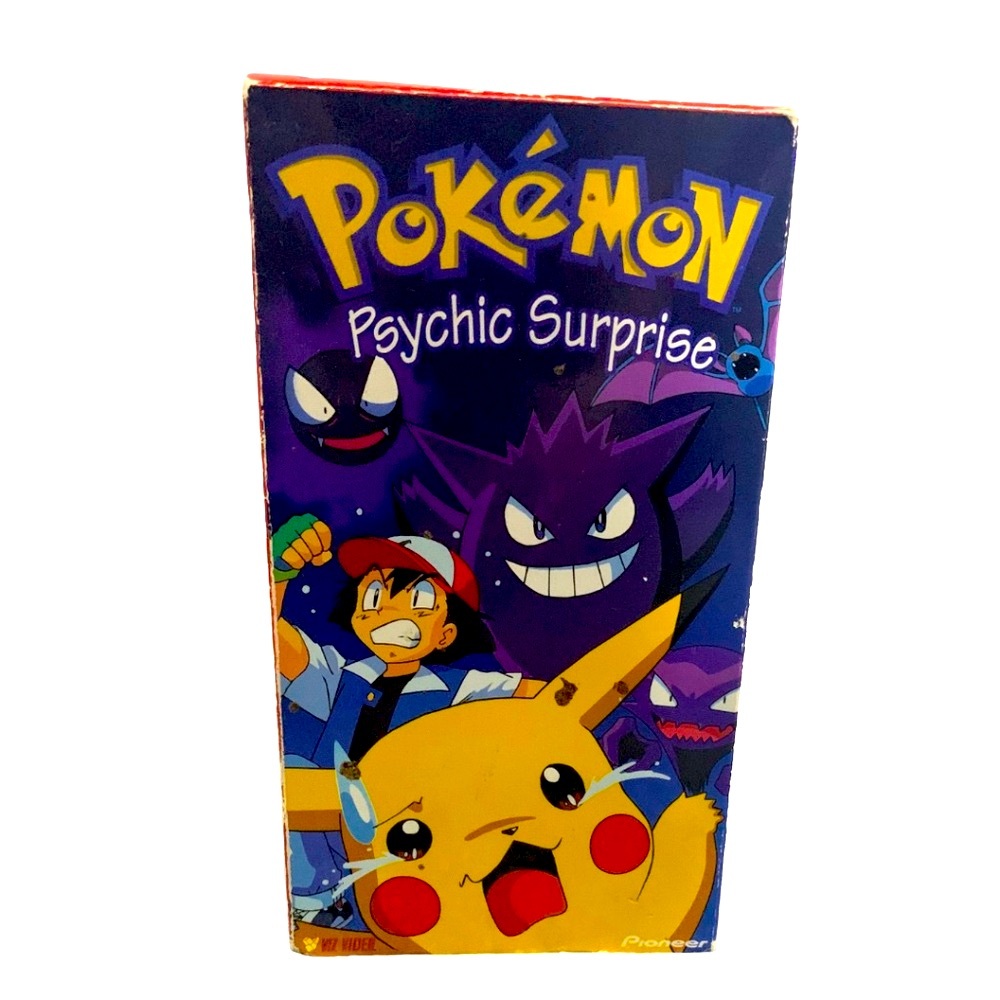 Pokémon VHS Psychic Surprise Vintage Tape